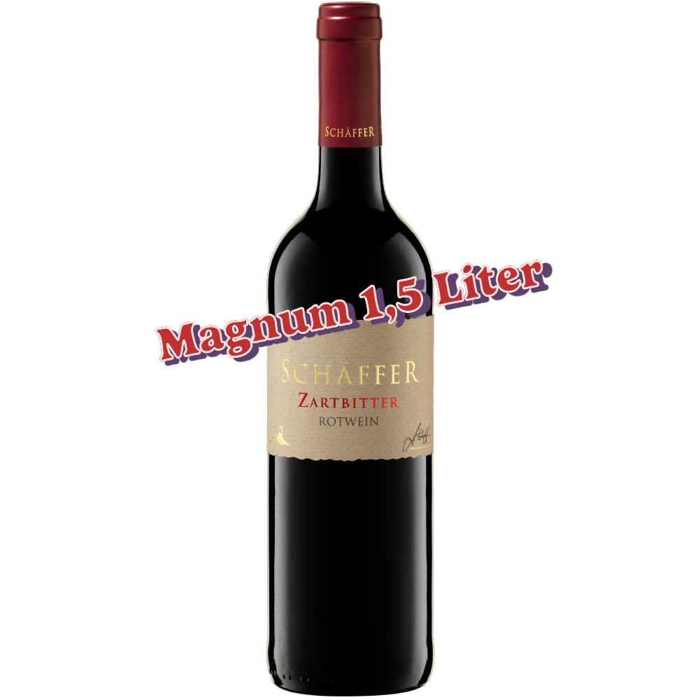 2022er "Zartbitter" Rotwein trocken Magnum