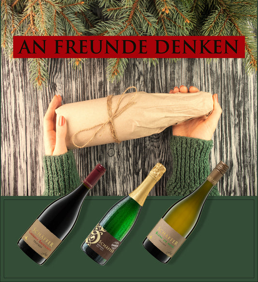...an Freunde denken | Weinpräsent